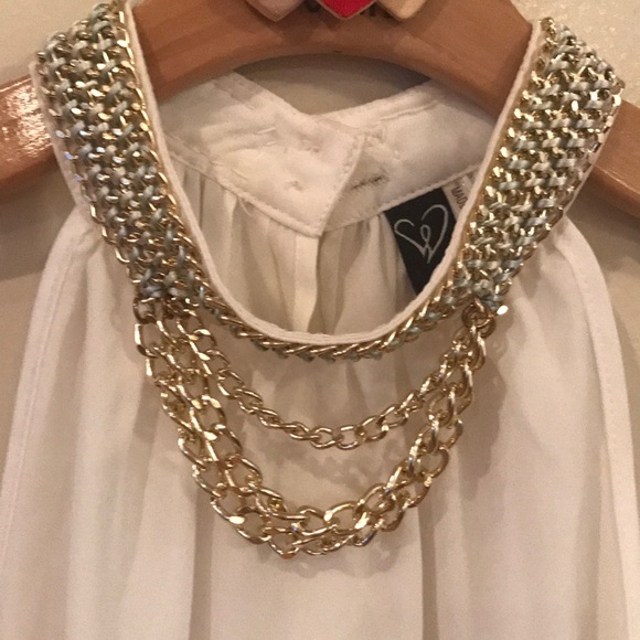 Windsor white sheer top - Picture 2 of 8